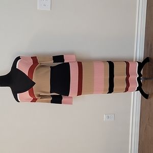 New York and Company V-Neck Dress Size  XXL